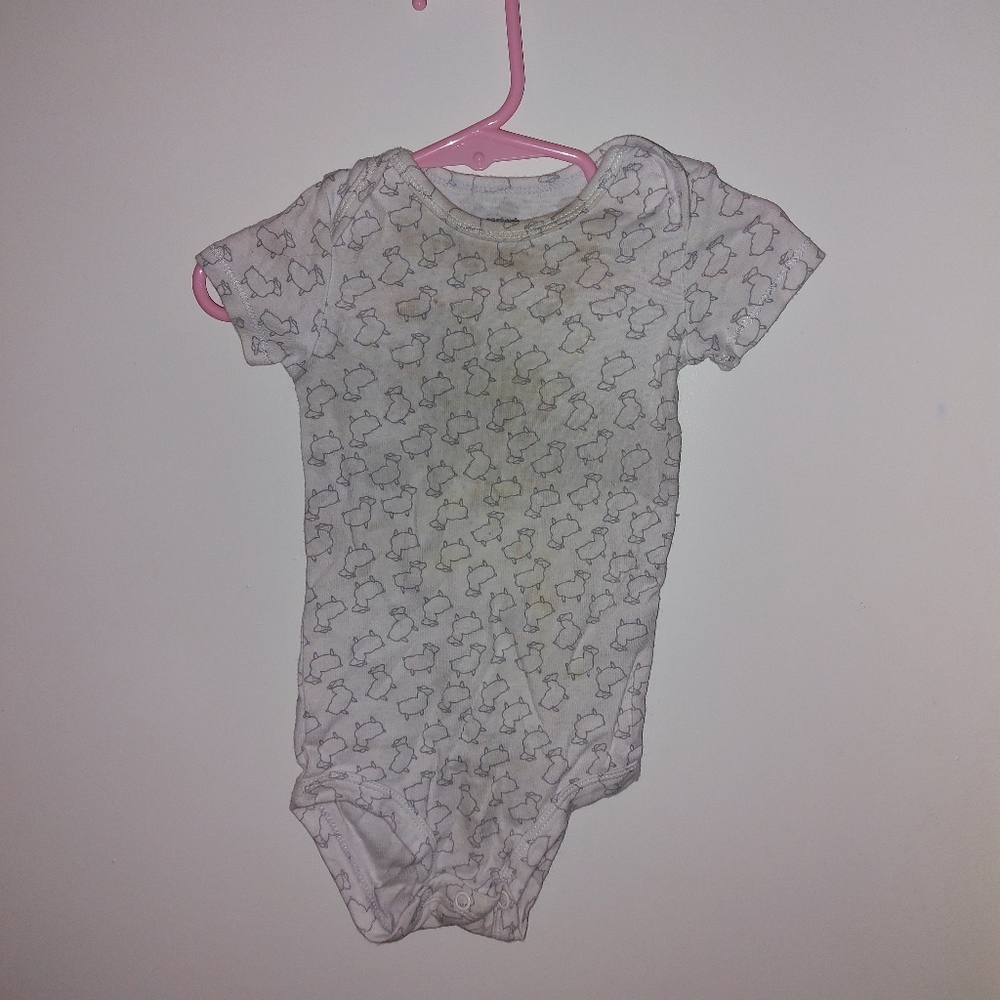 Baby sheep onsie